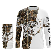 Load image into Gallery viewer, Steelhead trout Fishing tattoo custom performance fishing shirt UV protection NQS647