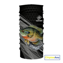 Load image into Gallery viewer, Personalized Black camo Bluegill Fishing Jerseys, Bluegill Tournament fishing team shirts NQS11381