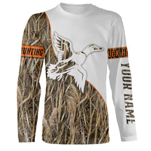 Load image into Gallery viewer, Duck Hunting camo tattoo Custom 3D All Over Printed Shirts, Personalized waterfowl Hunting apparel NQS6596