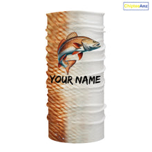 Load image into Gallery viewer, Personalized Red Scales Performance Redfish Fishing Shirts, custom Redfish fishing tournament jerseys NQS10239