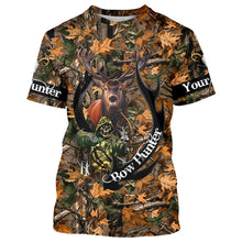 Load image into Gallery viewer, Bow Hunting Deer Grim Reaper Camouflage custom Name Shirts, Personalized gift for Bow Hunter FSD902