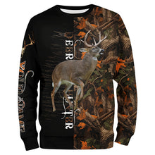 Load image into Gallery viewer, Personalized Deer hunting camouflage shirts for Deer hunters, Deer hunting clothing, hunting gifts FSD26