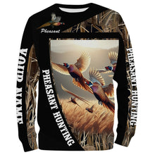 Load image into Gallery viewer, Pheasant Hunting Camo Custom name Shirts, Pheasant hunting shirt, Gifts for hunters FSD208