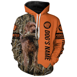 Pudelpointer Hunting Dog Customized Name All over printed Shirts for Hunters, Hunting Gifts FSD4080