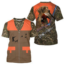 Load image into Gallery viewer, Personalized Pheasant Upland Hunting Vest shirt for Men - Pudelpointer hunting dog breeds clothing FSD3983