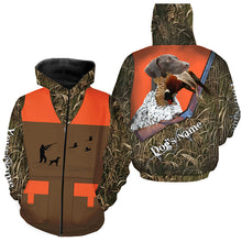 Load image into Gallery viewer, German Shorthaired Pointer shirt - Personalized Pheasant Upland Hunting Vest shirt for Men FSD3984