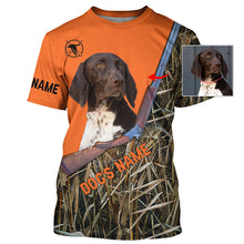 Load image into Gallery viewer, Personalized hunting dogs Shirts for Hunters Custom Dog&#39;s image and Names Shirts - FSD3822