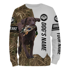 Load image into Gallery viewer, Duck Hunting Dog brown Chesapeake Bay Retriever Customize Name 3D All Over print shirts, Hoodie FSD3478