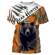 Load image into Gallery viewer, Bear Hunting Camouflage custom Name all over print Shirts, Bear hunting Shirt, gift for Hunter FSD227