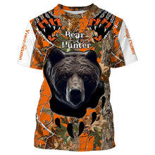 Load image into Gallery viewer, Bear Hunting orange Camouflage custom Name all over print Shirts, Bear hunting Shirt, gift for Hunter FSD228