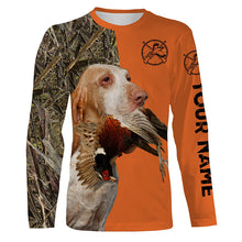 Load image into Gallery viewer, Pheasant hunting with Dogs Bracco Italiano Customize name 3D All over print Shirts FSD3743