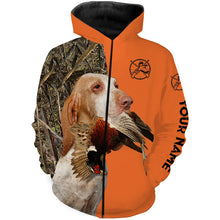 Load image into Gallery viewer, Pheasant hunting with Dogs Bracco Italiano Customize name 3D All over print Shirts FSD3743