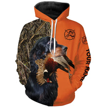 Load image into Gallery viewer, Pheasant hunting with Dog Gordon Setter Customize name 3D All over print Shirts FSD3746