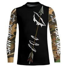 Load image into Gallery viewer, Archery Bow Hunting Custom Name Shirts - Personalized Bowhunting Gifts Shirts for Adult and kid FSD3069