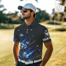 Load image into Gallery viewer, Funny Men’s Diamond Golf Polo Shirt –  Performance Golf Shirt, Golf Top NHT878