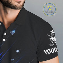Load image into Gallery viewer, Funny Men’s Diamond Golf Polo Shirt –  Performance Golf Shirt, Golf Top NHT878