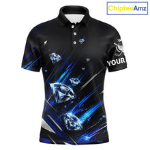 Load image into Gallery viewer, Funny Men’s Diamond Golf Polo Shirt –  Performance Golf Shirt, Golf Top NHT878