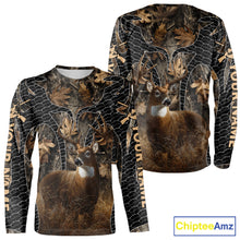 Load image into Gallery viewer, Hunting Camo Hoodie with Majestic Deer Print Outdoor Style, Deer Sweatshirts For Men NHT370