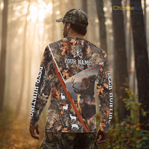Custom Camo 3D Animal Deer Hunting Shirt Best Hunting Clothes For Season, Hunting Gift NHT255