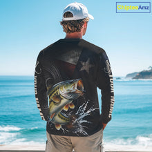 Load image into Gallery viewer, Personalized Texas Largemouth Bass Fishing Shirt – Custom Name Angler Apparel For Fishermen