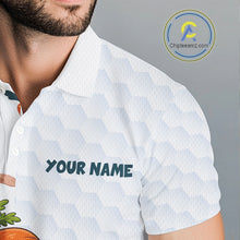 Load image into Gallery viewer, Rabbit Carrot Golf Polo Shirt Funny Golfer Bunny Custom Team Name Jersey NHT892
