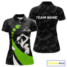 Load image into Gallery viewer, Custom Ball Golf Polo Shirt For Mom – Personalized Name &amp; Team Design, Mother’s Day Gift Idea NHT669