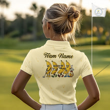 Load image into Gallery viewer, Funny Banana Womens Golf Polo Shirts Team, Womens Golf Jerseys For Golfer, Golf Gifts NHT908