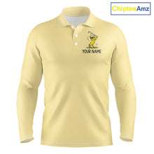 Load image into Gallery viewer, Funny Banana Mens Golf Polo Shirt, Custom Golf Polo For Men, Golf Apparel Gift For Golf Lovers NHT905