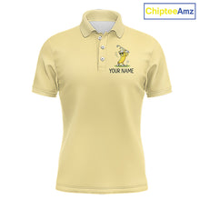Load image into Gallery viewer, Funny Banana Mens Golf Polo Shirt, Custom Golf Polo For Men, Golf Apparel Gift For Golf Lovers NHT905