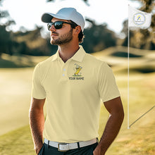 Load image into Gallery viewer, Funny Banana Mens Golf Polo Shirt, Custom Golf Polo For Men, Golf Apparel Gift For Golf Lovers NHT905