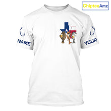 Load image into Gallery viewer, Texas Slam Funny Fishing Redfish, Trout, Flounder Fishing Shirts T - Shirt For Men| White NHT843