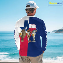 Load image into Gallery viewer, Texas Slam Fishing Shirts Long Sleeve For Men, Personalized Inshore Slam Fishing Team Jersey NHT846