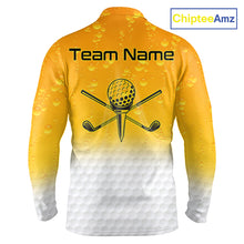 Load image into Gallery viewer, Personalized Beer Style Funny Mens Golf Polo Shirt Gift For Father Day – Custom Face Portrait Cartoon Design NHT666