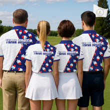 Load image into Gallery viewer, Custom Popsicle Pattern Mens Golf Polo, Personalized Summer Sweet Golf Shirt, Custom Golf Jersey, Familly Team Shirt NHT698