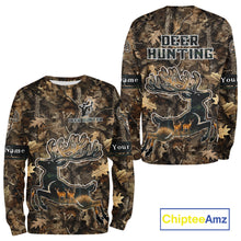 Load image into Gallery viewer, Best Deer Hunting Shirt 3D All-Over Print with Deer Forest Camo, Hunting Hoodie For Men NHT374