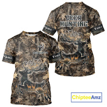 Load image into Gallery viewer, Best Deer Hunting Shirt 3D All-Over Print with Deer Forest Camo, Hunting Hoodie For Men NHT374