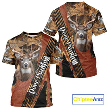 Load image into Gallery viewer, Deer Hunting Orange With Camo Autumn - Personalized All Over Print Deer Hunting Clothes NHT292