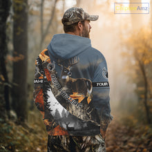 Load image into Gallery viewer, Deer Hunting Camo Custom 3D All Over Print Shirt, Personalized Gift NHT297