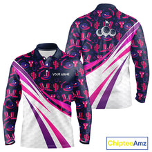 Load image into Gallery viewer, Mens Funny Cowgirl Golf Polo Shirts Golf Outfits, Personalized Golf Gifts NBT484