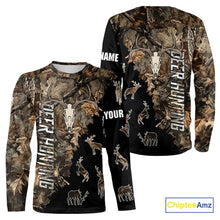 Load image into Gallery viewer, Personalized Camo Forest 3D Animal Deer Hunting Shirt Hunting Clothes For Season NBT330