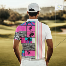 Load image into Gallery viewer, Custom Funny Golfer Animal Print Pattern Golf Polo Shirts, Golf Shirt For Men, Golf Gifts NBT702