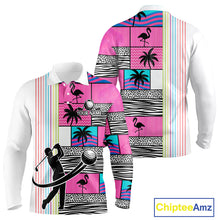 Load image into Gallery viewer, Custom Funny Golfer Animal Print Pattern Golf Polo Shirts, Golf Shirt For Men, Golf Gifts NBT702