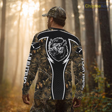 Load image into Gallery viewer, Wild Boar Hunting Full Camouflage 3D Custom Name, Hunting Clothes for Men, Hunting Gifts NBT228