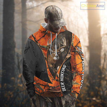 Custom Camo 3D Animal Deer Hunting Shirts Best Hunting Clothes For Hunters NBT279