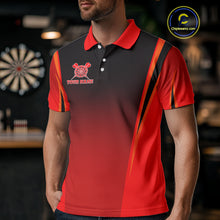 Load image into Gallery viewer, Funny Rooster Darts Shirt With Pocket Option For Men Custom Darts Jersey TDM5151