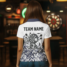 Load image into Gallery viewer, Funny Darts Shirt With Pocket Option For Women Custom Dart Jersey Outfit TDM3694