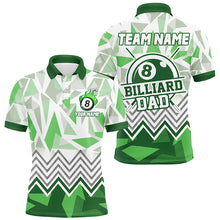 Load image into Gallery viewer, Personalized Multi-Color Billiard Dad Shirts Jerseys Custom Billiard Personal Father's Day Gifts TDM1609