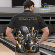 Load image into Gallery viewer, Personalized Funny Octopus Bowling Jersey For Men Custom Bowling Team Shirts Polo &amp; Quarter Zip TDM6518
