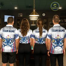 Load image into Gallery viewer, Funny Shark 8 Ball &amp; 9 Ball Pool Billiard Shirt For Men Custom Billiard Team Jersey Polo &amp; 1/4 Zip TDM5965