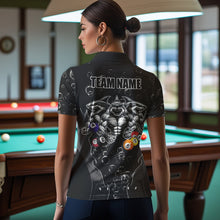 Load image into Gallery viewer, Personalized Funny Sharks 3D Pool Balls Billiard Shirts For Women Custom 8 &amp; 9 Ball Billiard Jerseys TDM3628